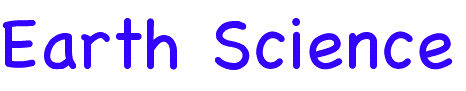 Earth Science Banner